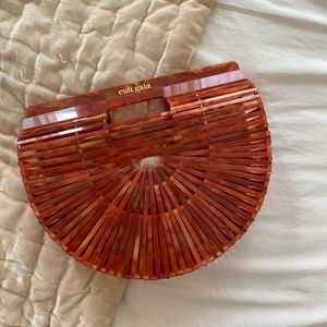 Cult Gaia - Gaia’s Ark Bag - Acrylic Pink with bag